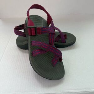 Chaco Women's Sandals pink and blue Size 8